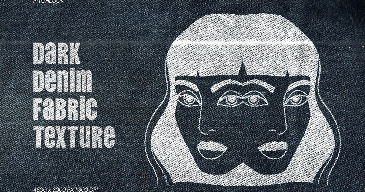 Dark Denim Fabric Texture — Teletype