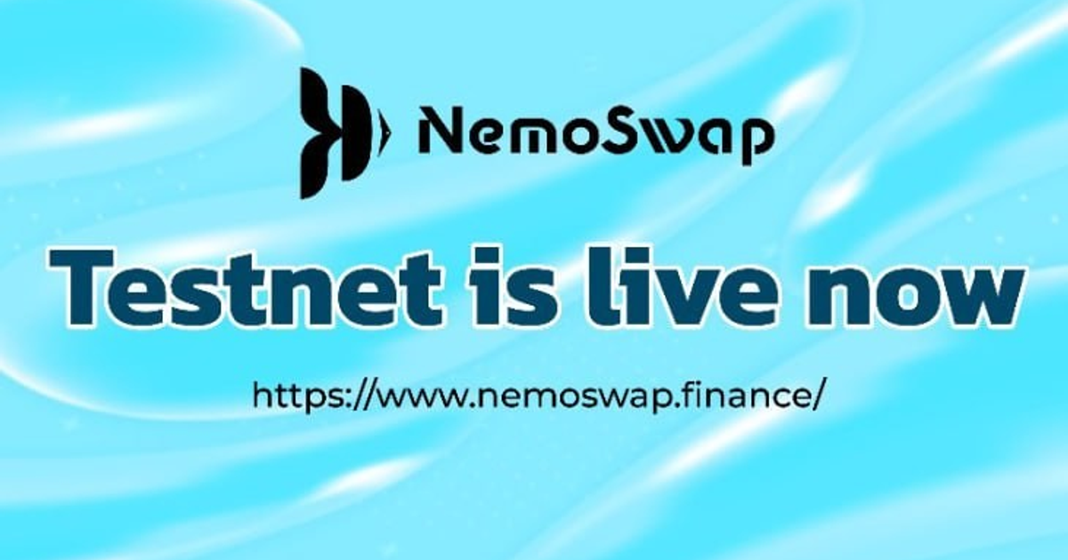 Награждаемый Testnet на Sui от проекта NemoSwap — Teletype