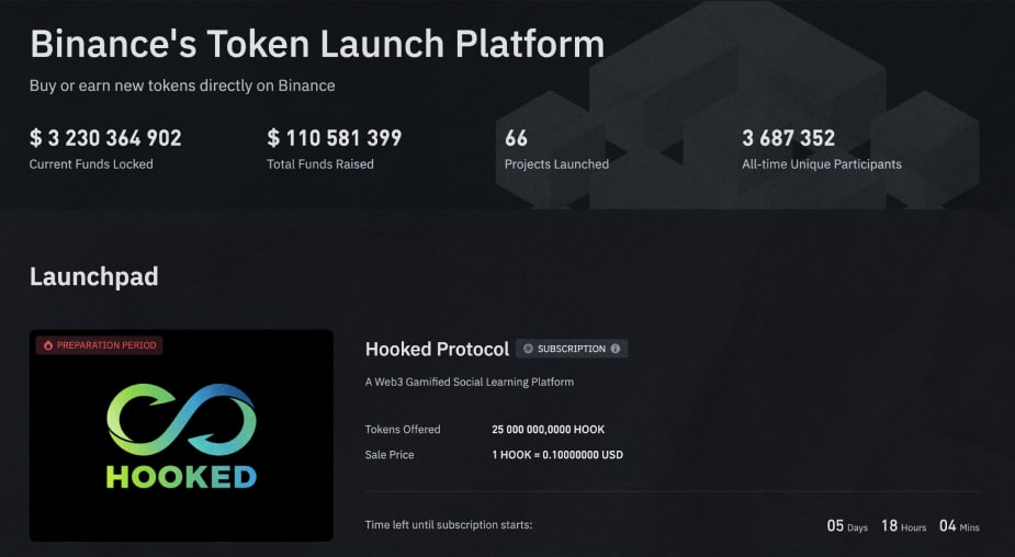 Launchpad Hooked Protocol
