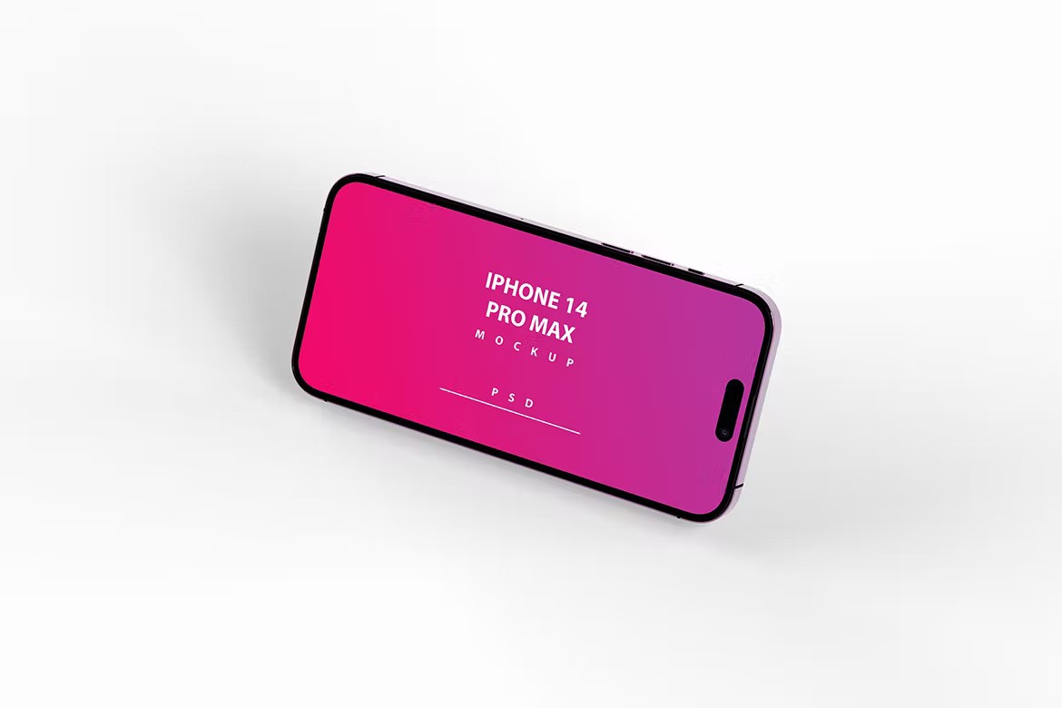 IPhone 14 PRO MAX vol.01 - Mockup Templates FH — Teletype