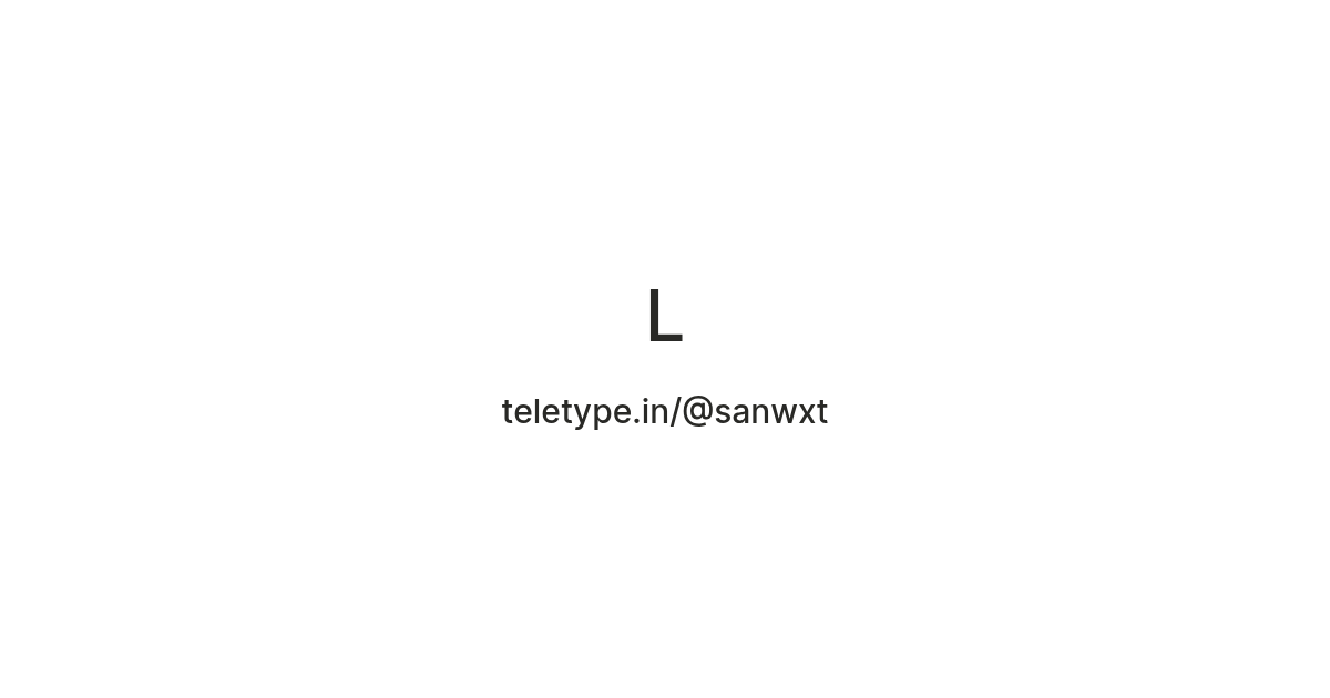 L — Teletype