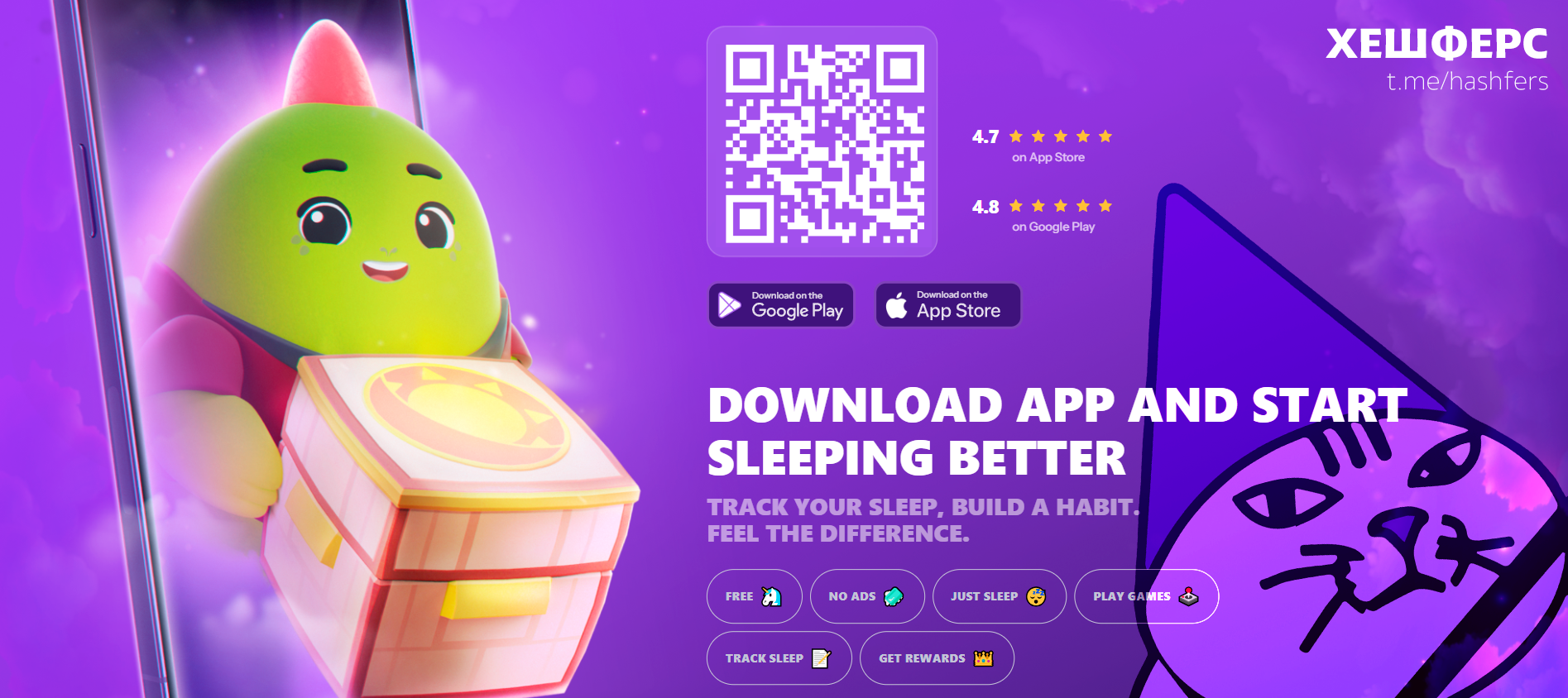Бета-тест Sleepagotchi. Гайд на приложение — Teletype