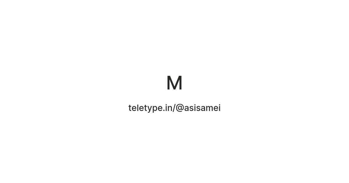 M — Teletype