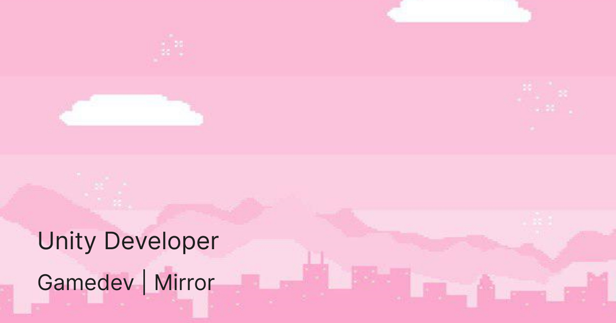 Unity Developer — Teletype
