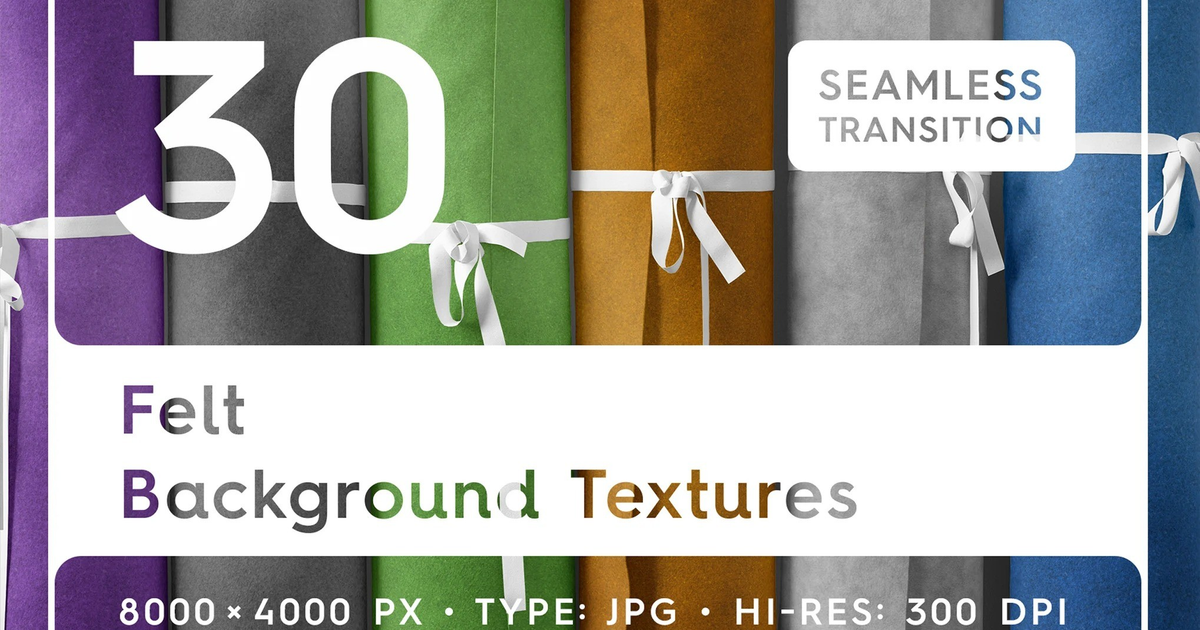 30 Felt Textures — Teletype