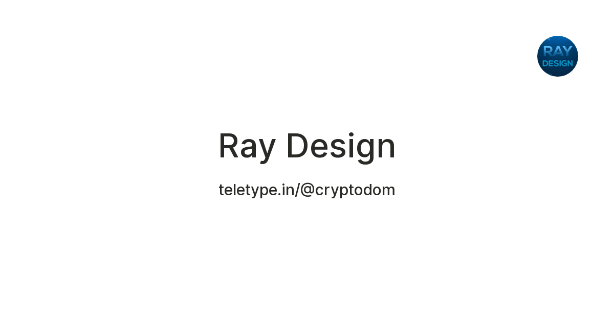 Ray Design — Teletype