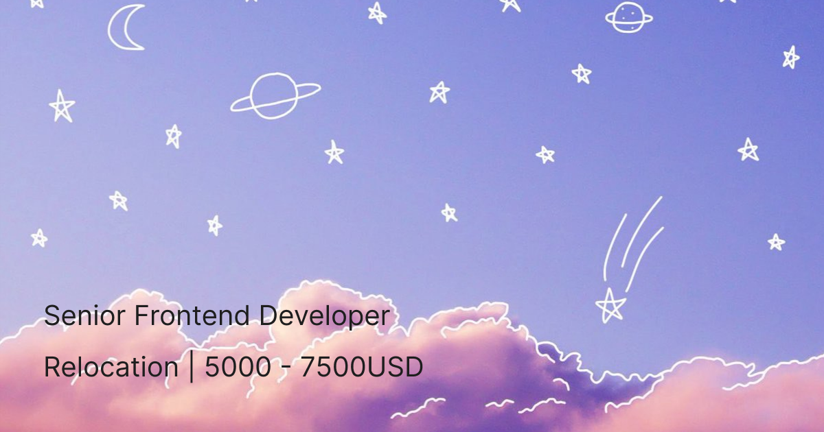 Senior Frontend Developer — Teletype