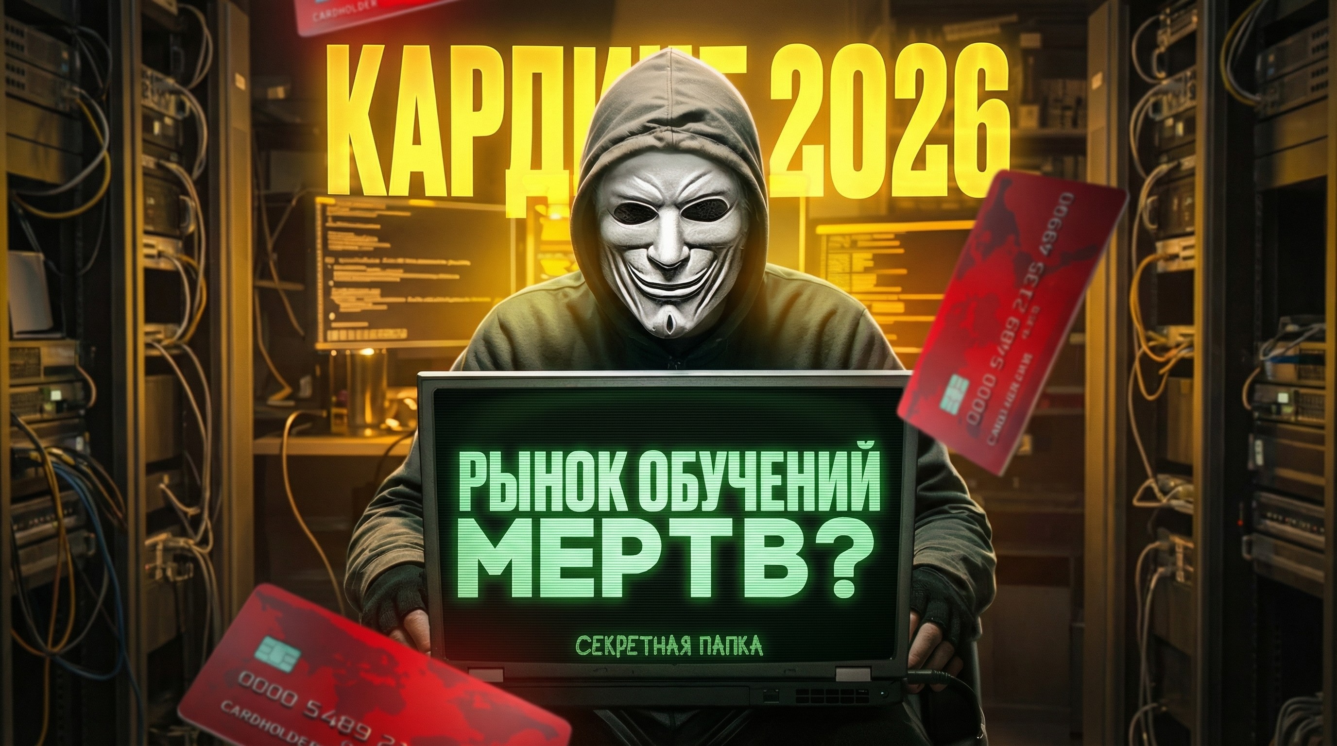 Рынок обучений мёртв? Кардинг 2026 — Teletype