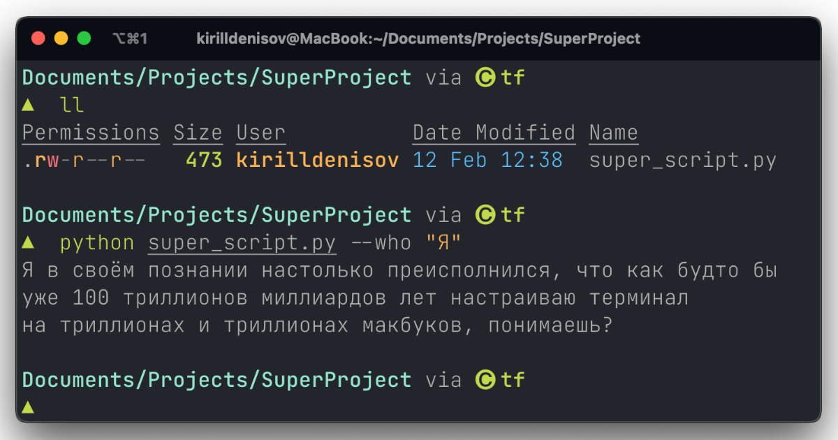 Как настроить терминал на Mac — Teletype