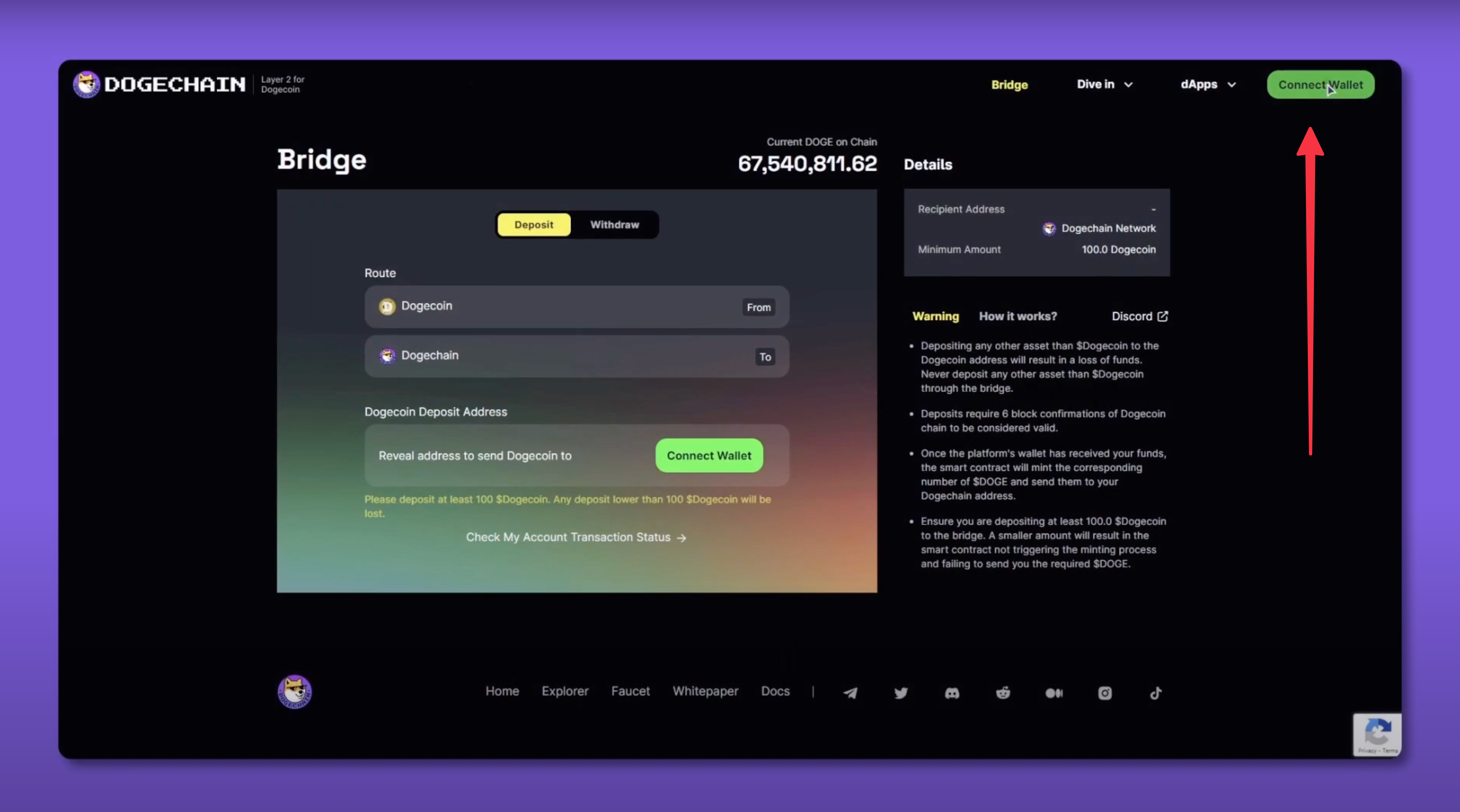 How to buy Dogechain $GRIMACE? Binance example. — Teletype