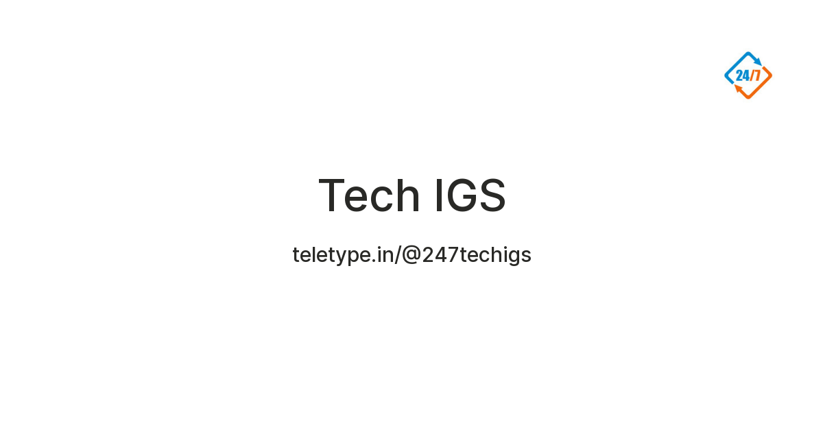 Tech IGS — Teletype