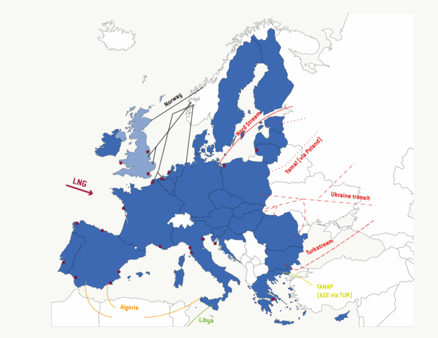 Газпром. Отказ от российского газа в Европе. Часть 1 - 2022 год