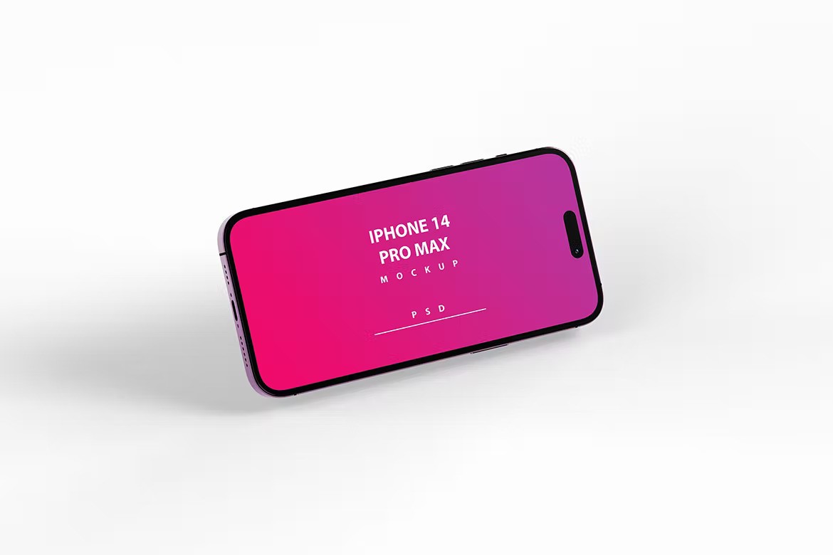 IPhone 14 PRO MAX vol.01 - Mockup Templates FH — Teletype