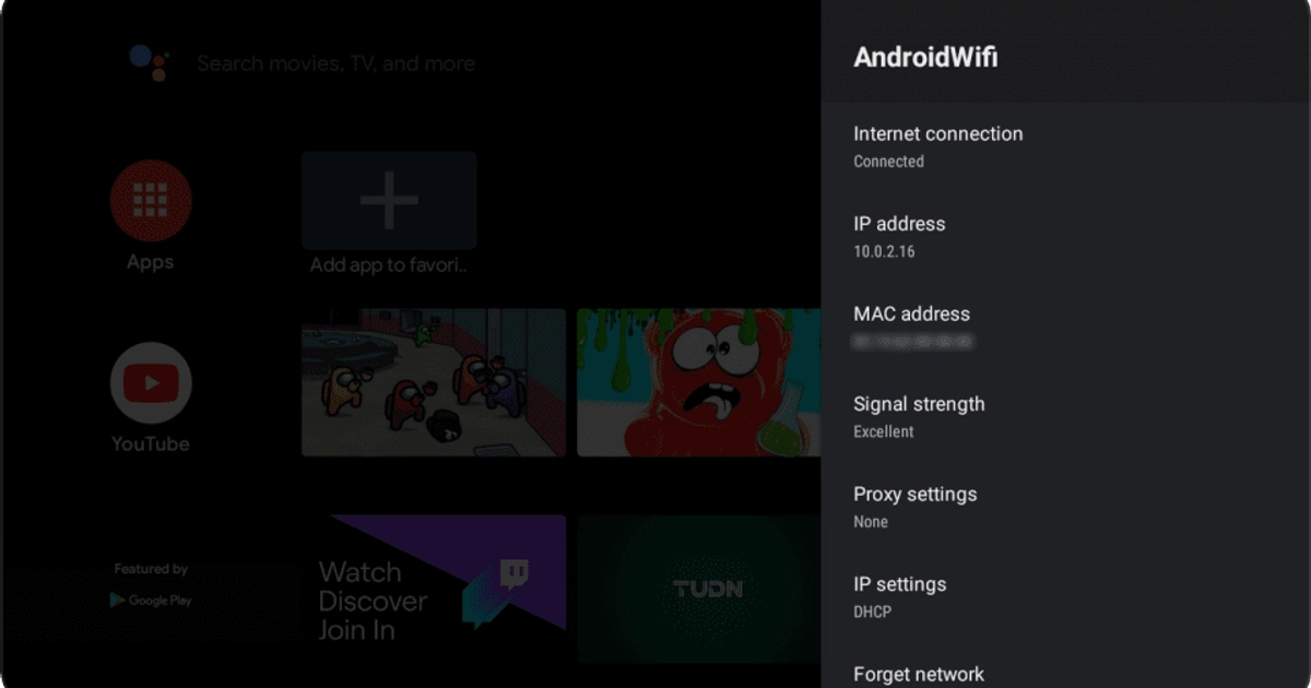 Установка DNS на Android TV — Teletype