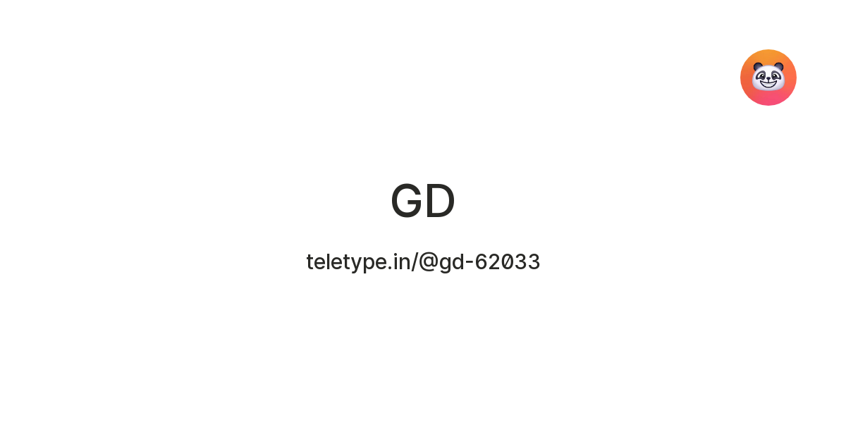 GD — Teletype