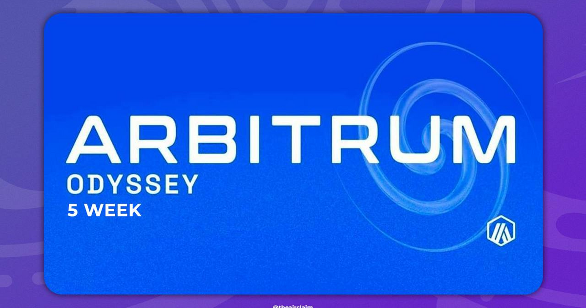 Проходим 5-ю неделю Arbitrum Odyssey — Teletype