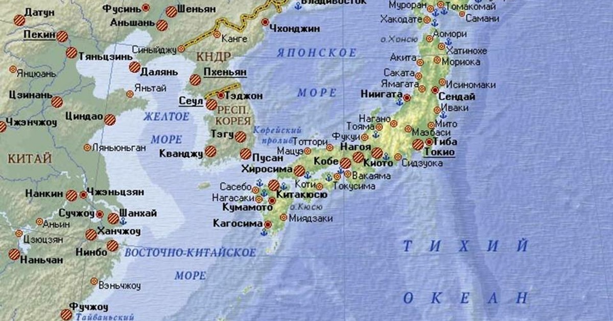 Япония омывается океанами. Географическое положение Японии. Моря омывающие Японию. Какое море омывает Японию.