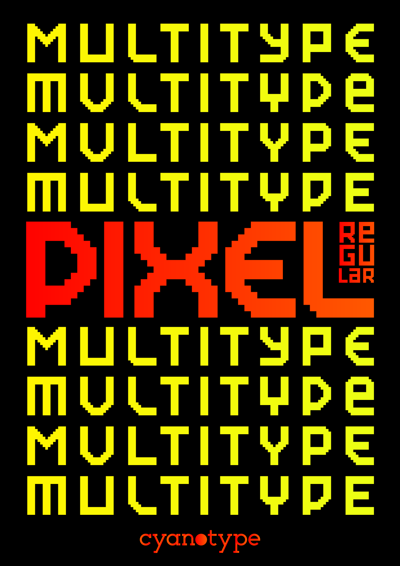 MultiType Pixel — Teletype
