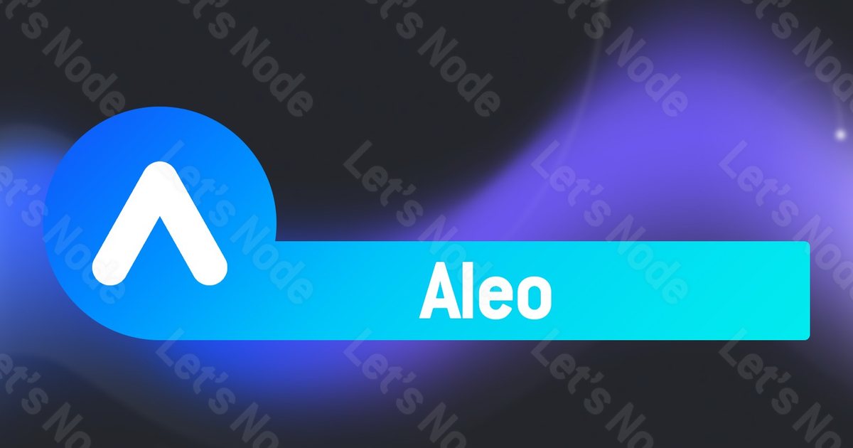 [DEPRECATED] Aleo | testnet 3 — Teletype