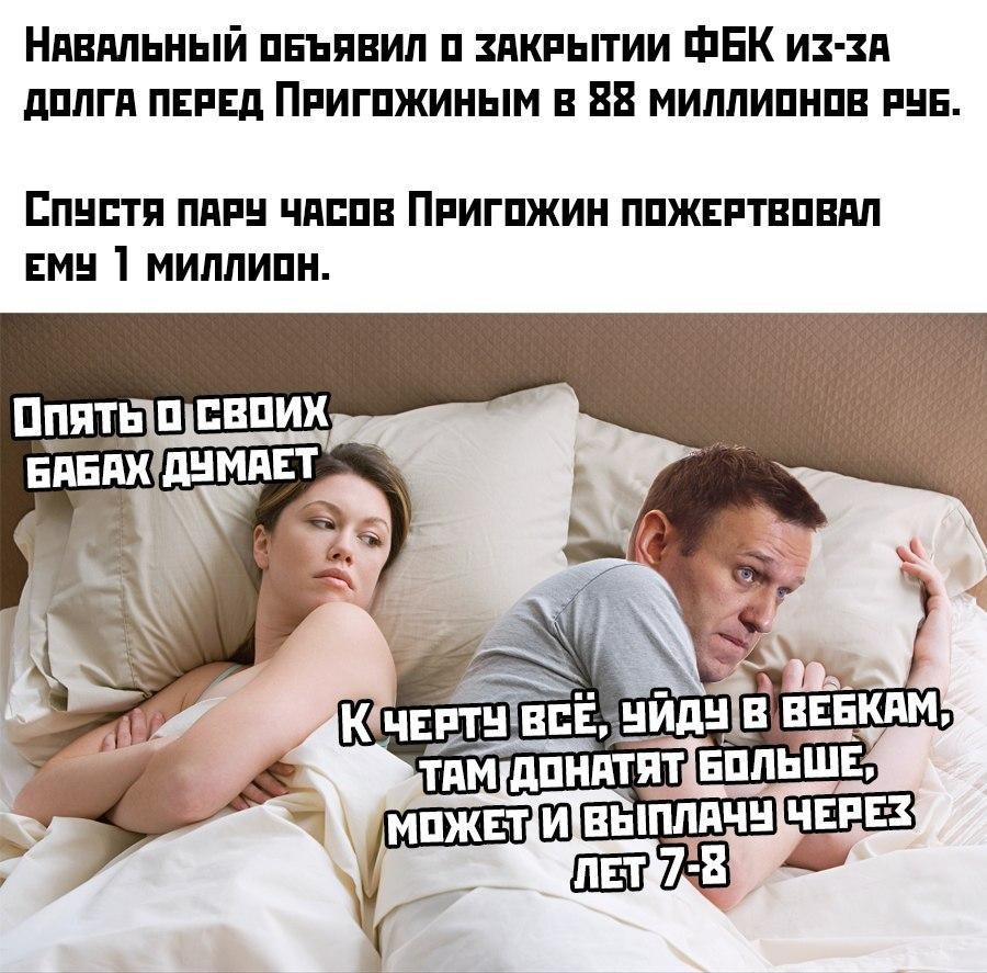 Кончина навального. ФБК Мем.