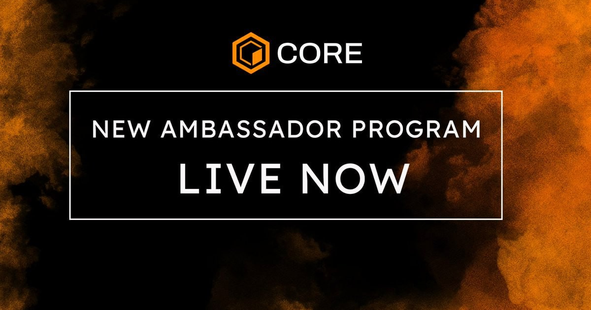 Core DAO открыли набор амбассадоров — Teletype