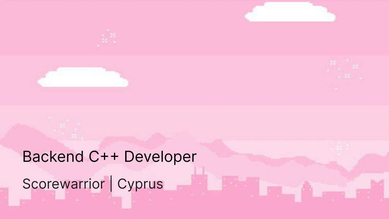 Backend C++ Developer — Teletype