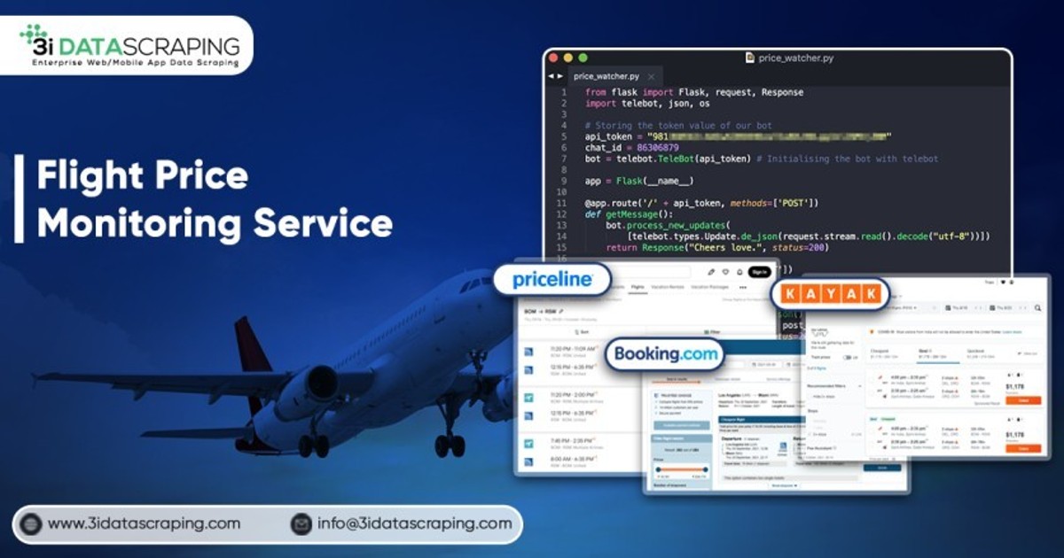 Flight Price Monitoring Service — Teletype